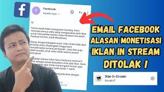 Langsung Dari Facebook Alasan Monetisasi Iklan In Stream Ditolak