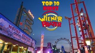 Top 30 Rides at Wiener Prater  Coasters Crazy Flats & Dark Rides
