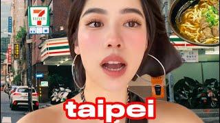 TAIPEI VLOG  OG bubble tea night market shopping Y2K photobooth  台北的一周