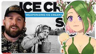 Military Ice Cream? Vtuber reacts to The Fat Electrician  Weaponizing Ice Cream In WW2