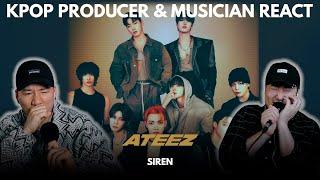 Musicians react & review  ATEEZ - SIREN