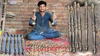 Work Hard and Earn  This Man Work Hard in manufacturing Factory and Make Door Handle