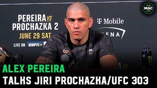 Alex Pereira on Jiri Prochazkas shaman comments If he doesnt believe its not my fault