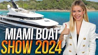 Full Miami Boat Show 2024 - Walk-Through and Boat Tours - Yachts & Superyachts