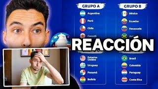 REACCIONANDO a MI PREDICCIÓN de GRUPOS de la COPA AMERICA 2024