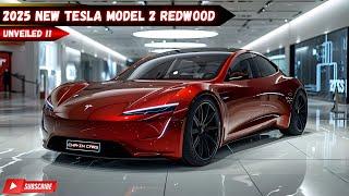 GAME CHANGER New 2025 Tesla Model 2 Redwood Unveiled & Analyzed