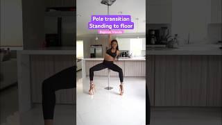 Pole dance tutorial  beginner friendly #polefitness #poledance #poledancing #dance #fit2flaunt