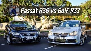 VW Golf R32 vs Passat R36 - The Best VWs Ever Made