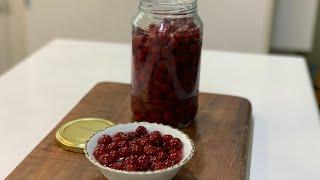 کمپوت آلبالو سالم با ماندگاری بالابا این روش تا ۱سال نگهشدار Compote cherry recipe