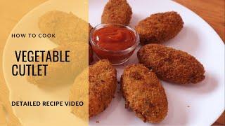 Vegetable Cutlets - CRISPY CRUNCHY VEG CUTLETS RECIPE IN HINDI