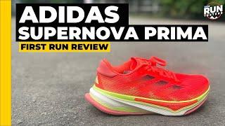 Adidas Supernova Prima First Run Review New Adidas daily trainer doubles down on DreamStrike+