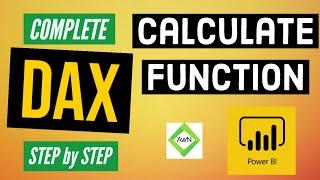 Power BI DAX Tutorial 450 - What is calculate Function