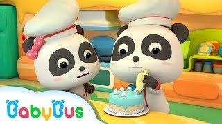 Fun Baby Panda Play & Learn Cake Cooking Colors Kids Game  Fun Kitchen Games For Children  BabyBus