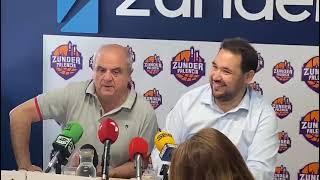Rueda de prensa presentación Zunder Palencia ACB 20232024