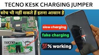 Tecno ke5k charging problem solution Tecno spark go charging problem solution