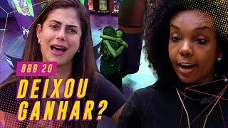 ENTREGOU OU NÃO?  THELMA CONFRONTA MARI APÓS PROVA DO LÍDER  BIG BROTHER BRASIL 20