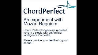 An experiment with Mozart Requiem