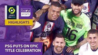 PSG puts on epic title party  Ligue 1 2223 Moments