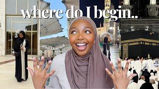 i’m back lets catch up  my very first umrah trip special announcements eid vlog + more