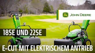 Handgeführte Spindelmäher 185E und 225E E-Cut™ mit elektrischem Antrieb