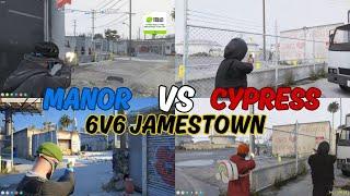 Manor vs Cypress 6v6 At Jamestown Multi POV  NoPixel 4.0 GTA RP