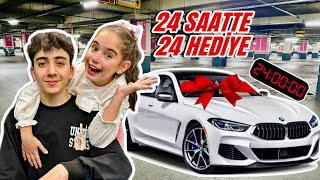 ABİME 24 SAATE 24 HEDİYE ALDIM  DEV SÜRPRİZ HEDİYE ARABA 