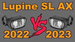 Lupine SL AX - 2022 vs 2023 - 2200 Lumen vs 3800 Lumen