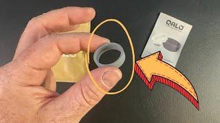 QALO Mens Basic and Flat Rubber Silicone Ring - 1 Minute Review