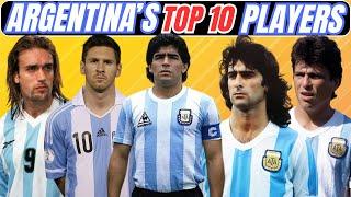 THE 10 BEST PLAYERS IN THE HISTORY OF ARGENTINE FOOTBALL