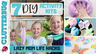 7 DIY Kids Summer Activity Craft Kit Ideas