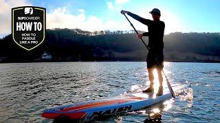 How To Paddle Like A Pro  Improving Your SUP Stroke