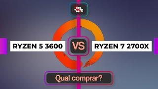 Ryzen 5 3600 vs Ryzen 7 2700x em 10 games lado a lado com Rtx 2070 Super