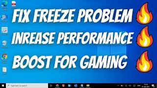 FIX Computer Keeps Freezing  Increase PC Peformance   FIX Computer Lagging  Fix Windows 10 freeze