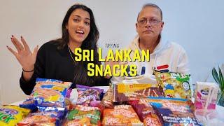 Trying Sri Lankan Snacks තාත්ත එක්ක