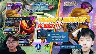 REAKSI MARKOCOP MELIHAT LING BAGASDC MEMBANTAI MUSUH   DUO JAMBU IS BACK   - MOBILE LEGENDS