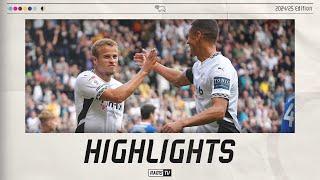 MATCH HIGHLIGHTS I Derby County 1-0 Cardiff City