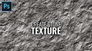 How To Make Stone Texture in Photoshop  Rock Texture  Photoshop Tutorial Easy