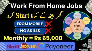 Work From Home Jobs No Experience  Work From Home Jobs 2024  Online Earning In Pakistan 2024