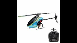 Eachine E160 6CH Dual Brushless 3D6G System Flybarless RC Helicopter RTF Compatible with FUTABA S-FH