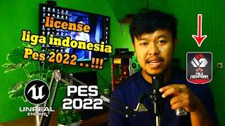 license liga indonesia Pes 2022 . .  Mantap kayak nya