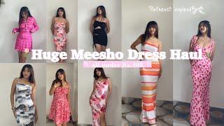 Huge Meesho Dress Haul  Bodycon CoordsetShort Dres ️