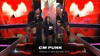 FTR & CM Punk Entrance AEW Collision June 17 2023