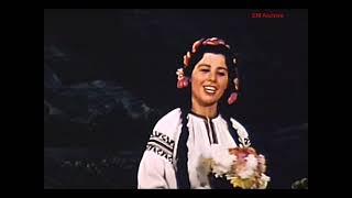 The real Ukrainian Huculka Ksenia 1956 Sonia Sakhno restored movie clip