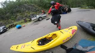 Kayaking in Norway - Class V everyday 