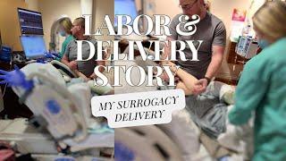 Epidural-free Surrogacy Labor & Delivery My Induction Story