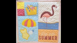 Kimberbell Mini Quilt August Part 3 July 1 2024