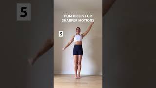 Effective Pom Exercises #danceteam #cheerleader