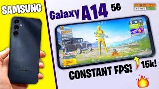 Samsung Galaxy A14 5GUS VariantBGMIPUBG Gaming ReviewGyroHeatGraphics & FPS Explained