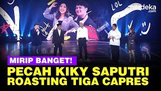 Satu Studio Ngakak Kiky Saputri Roasting Tiga Capres Sampai Joget Mirip Banget