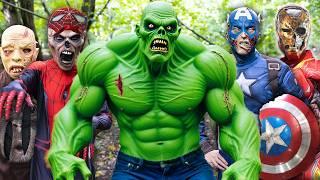 Zombie Hulk VS Avengers - Squid Game